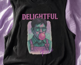 Ygor Delightful Freak Unisex Muscle Shirt Epic Universe Tank Darkmoor Graphic Top