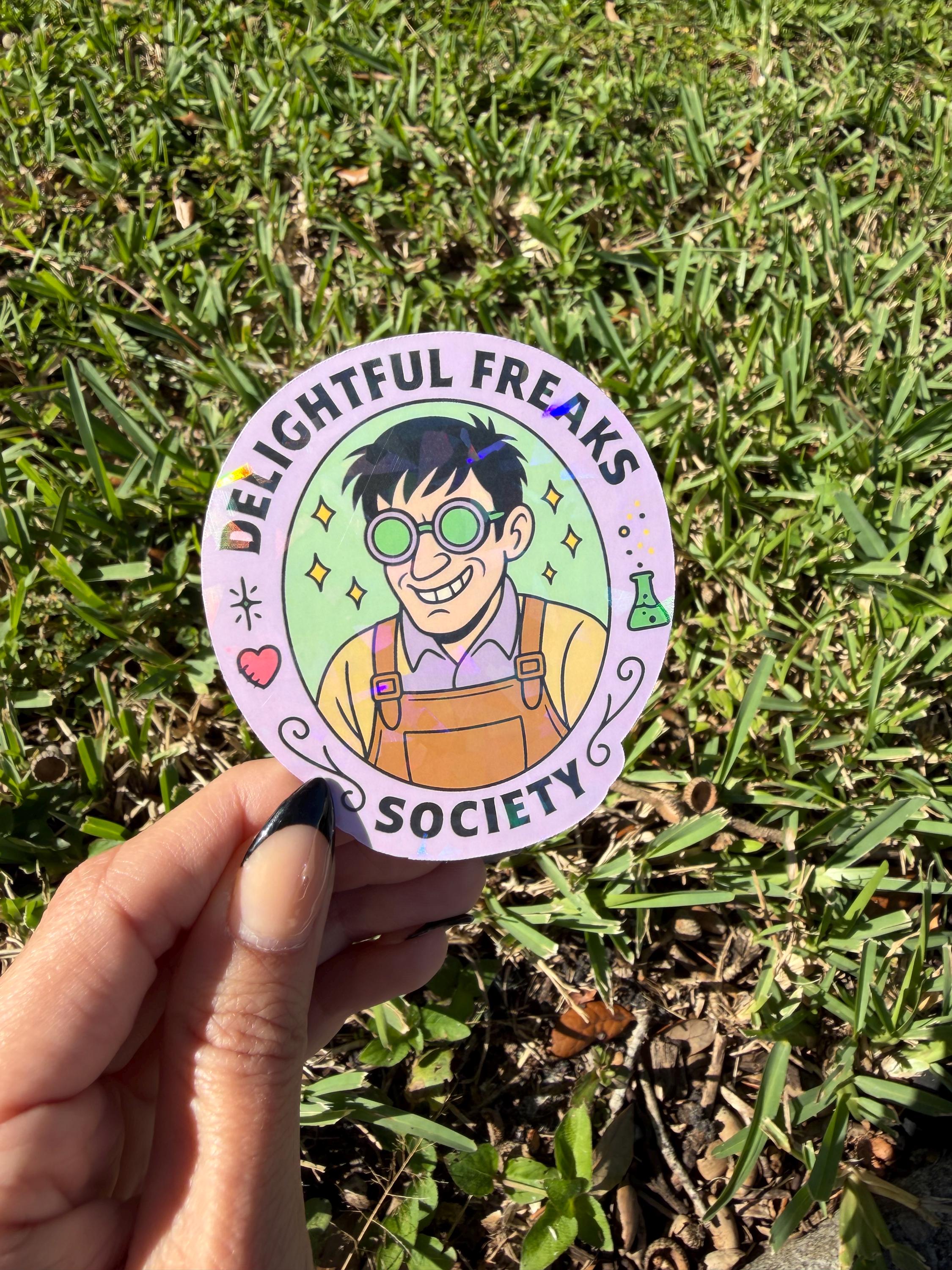 Dark Universe Ygor Delightful Freaks Sticker, Epic Universe Darkmoor ...