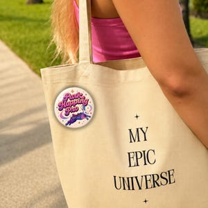 Epic Universe Celestial Park Button | 2.25 Inch Theme Park Pin Buttons Cute Park Bag Pin Constellation Carousel Button Bag Charms Decoration