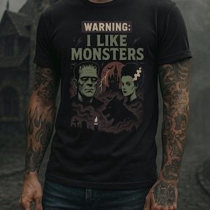 Epic Universe Frankenstein Shirt: Unisex Horror Park T-Shirt für Darkmoor Monsters Unchained