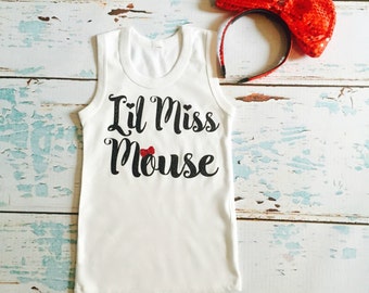Lil Miss Mouse Tank Top
