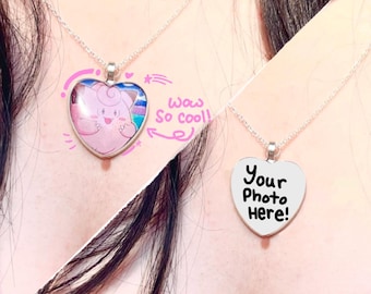 Custom Handmade Anime/Oshikatsu Inspired Fandom Pendant Necklace!