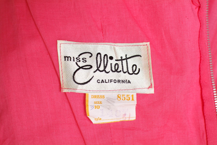 Vintage 1950s Dress Miss elliette 1950s Womens clothing retro | Etsy