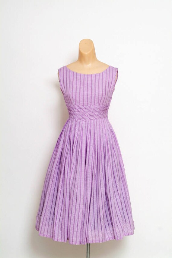 Vintage 1950s dress / 50s dress / party dress / 19