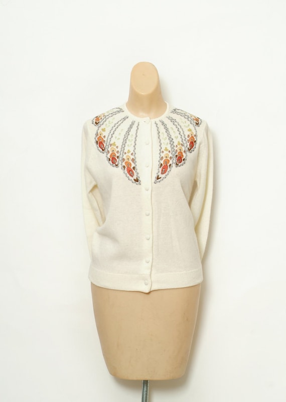 Vintage 80s sweater / 80s Sweater / Retro / Butto
