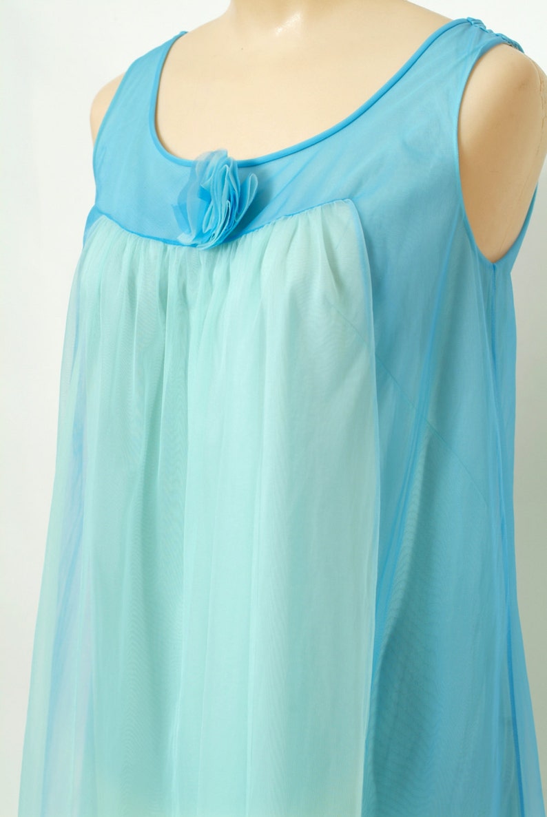 60s nightgown / Vintage babydoll / Retro / Vintage nightgown / | Etsy