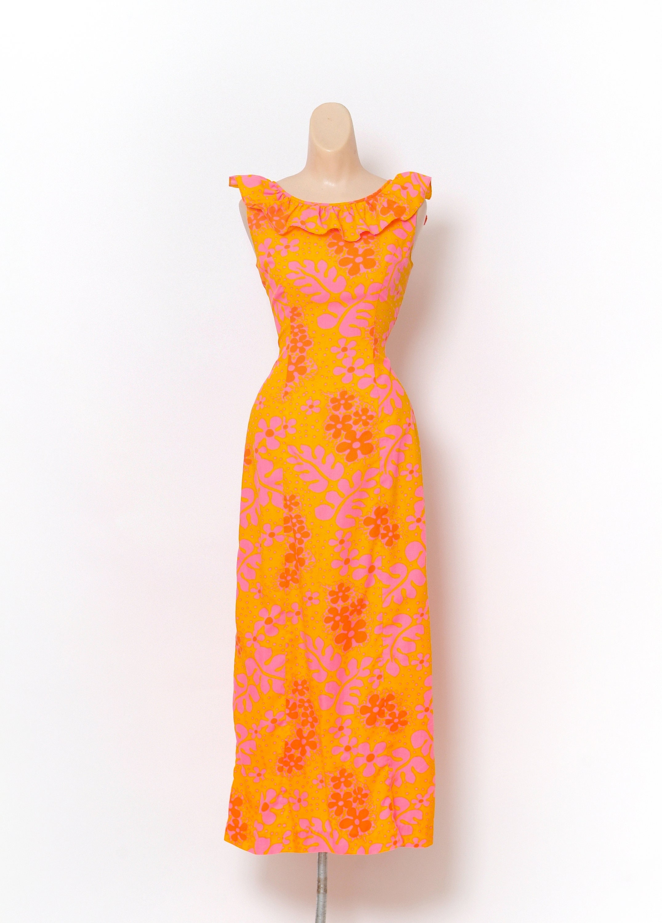 hawaiian cocktail dress