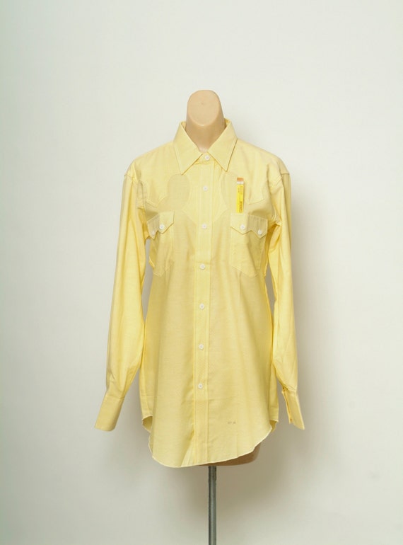 Vintage Men Shirt / cowboy shirt / Vintage Cowboy