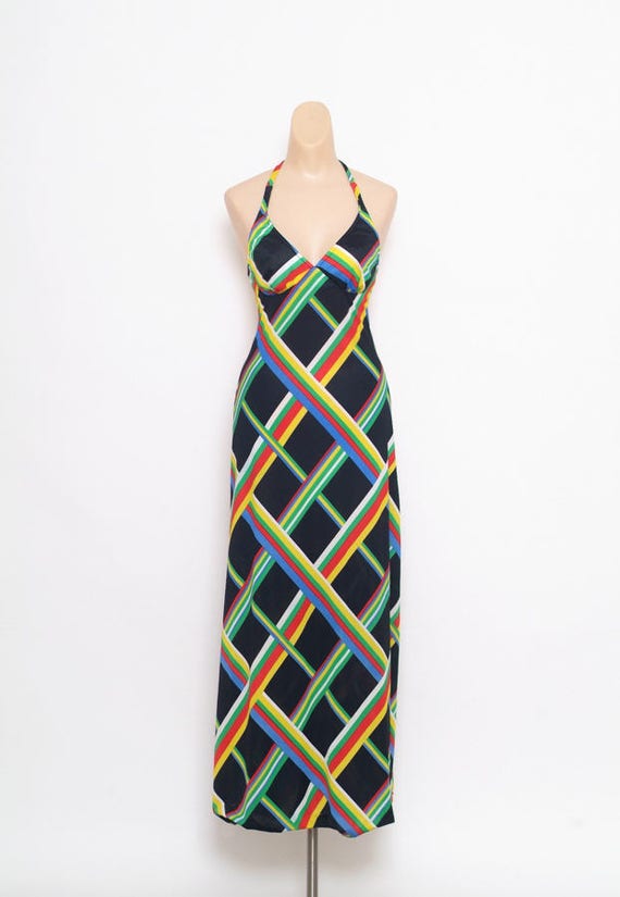 maxi dress 70s