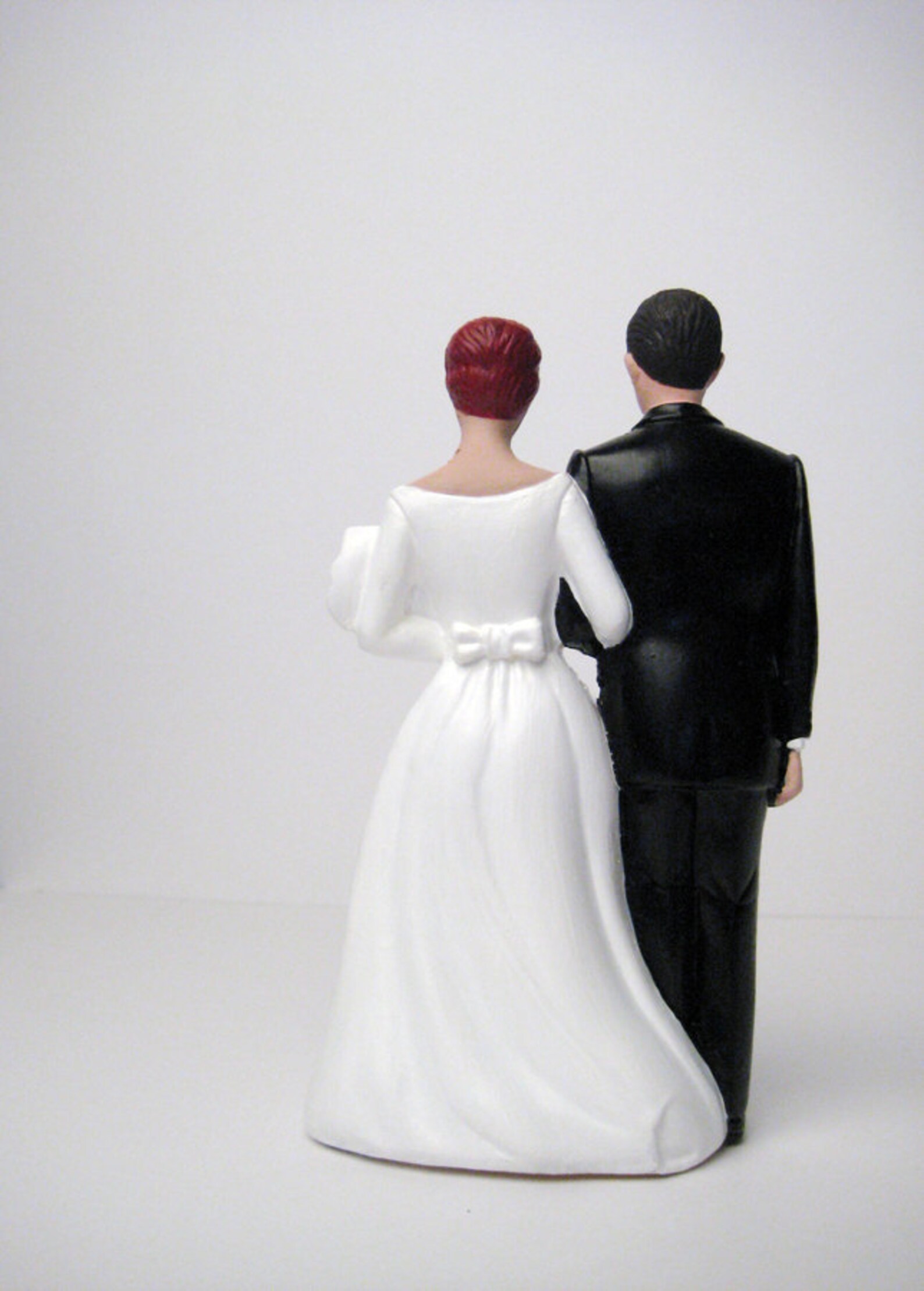 Vintage Wedding Cake Topper 50s 60s / Vintage Bride and ...