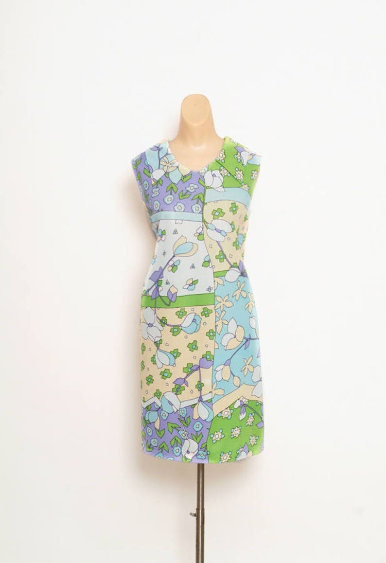 Vintage 60s dress Vintage Dress 60s Mod dress Vintage Clothing 1960s Dress Shift dress 60s Retro Dress Vintage 1960s