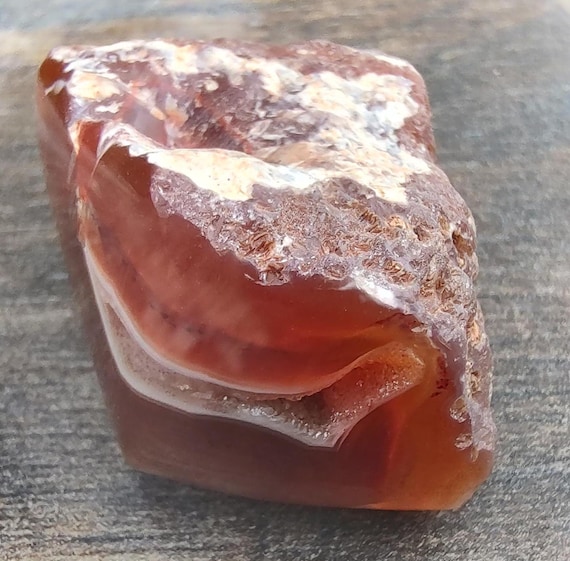 Malawi Agate Druzy Geode Specimen • Polished Chalcedony • Collector Grade Stone (2 3/8")