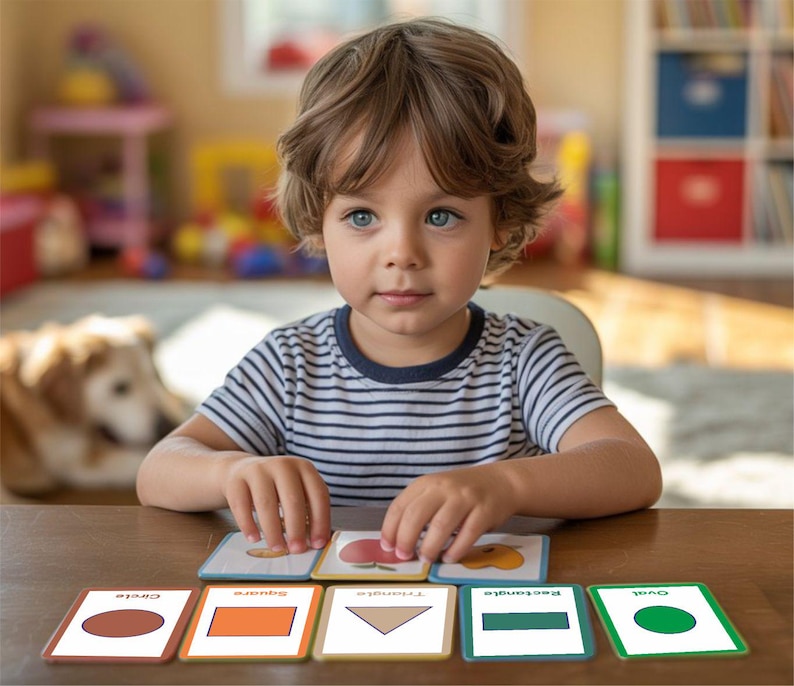 23 Types of Shapes Printable Flashcards for Kids – Educational Learning ...