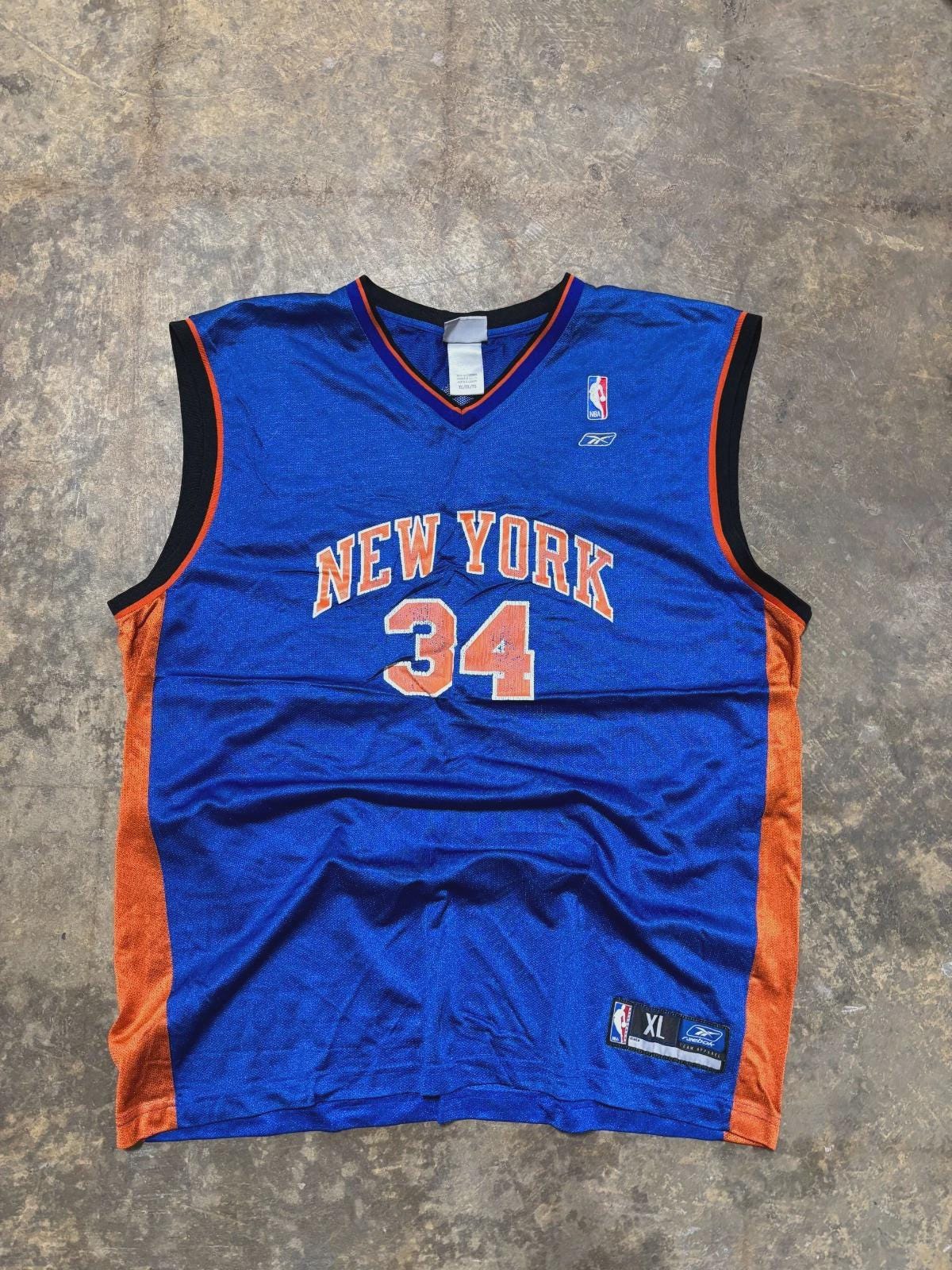 Vintage New York Knicks Jersey / Antonio Mcdyess #34 / NBA