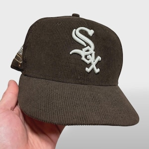 Vintage Brown Boston White Sox Fitted Hat - 7 1/4 - MLB Baseball Cap