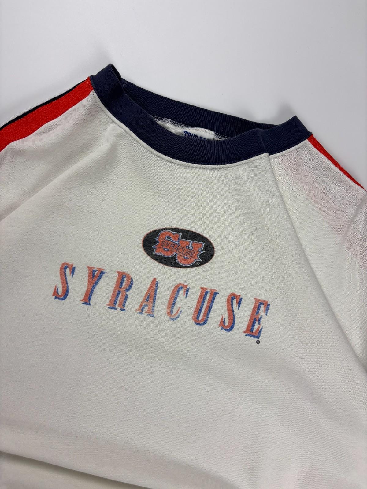 ヴィンテージ シラキュース大学 リンガーTシャツ / NCAA カレッジT 