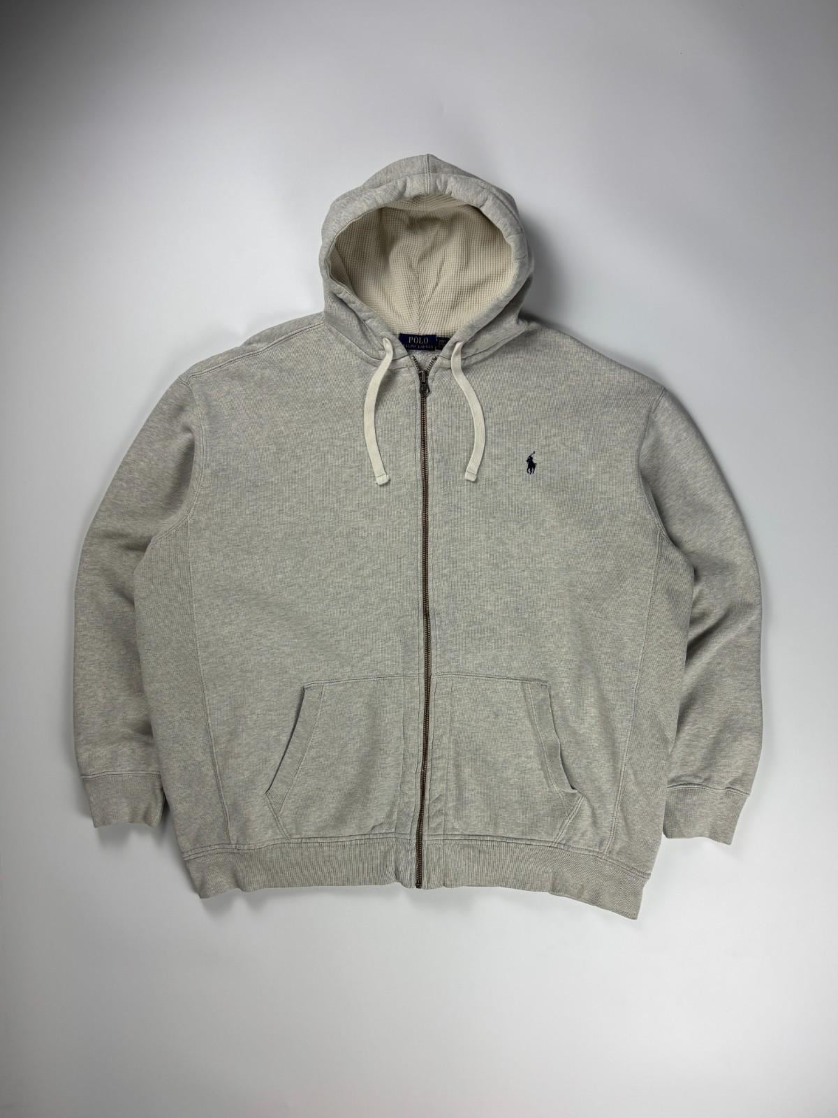 Vintage Polo Ralph Lauren Zip up Hoodie / Embroidered Graphic