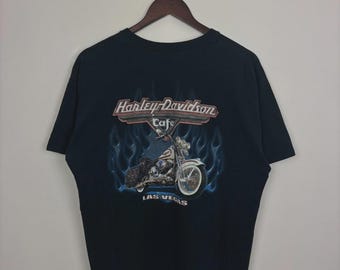Vintage 70s - Harley Davidson Motorcycles - Classic Eagle Logo