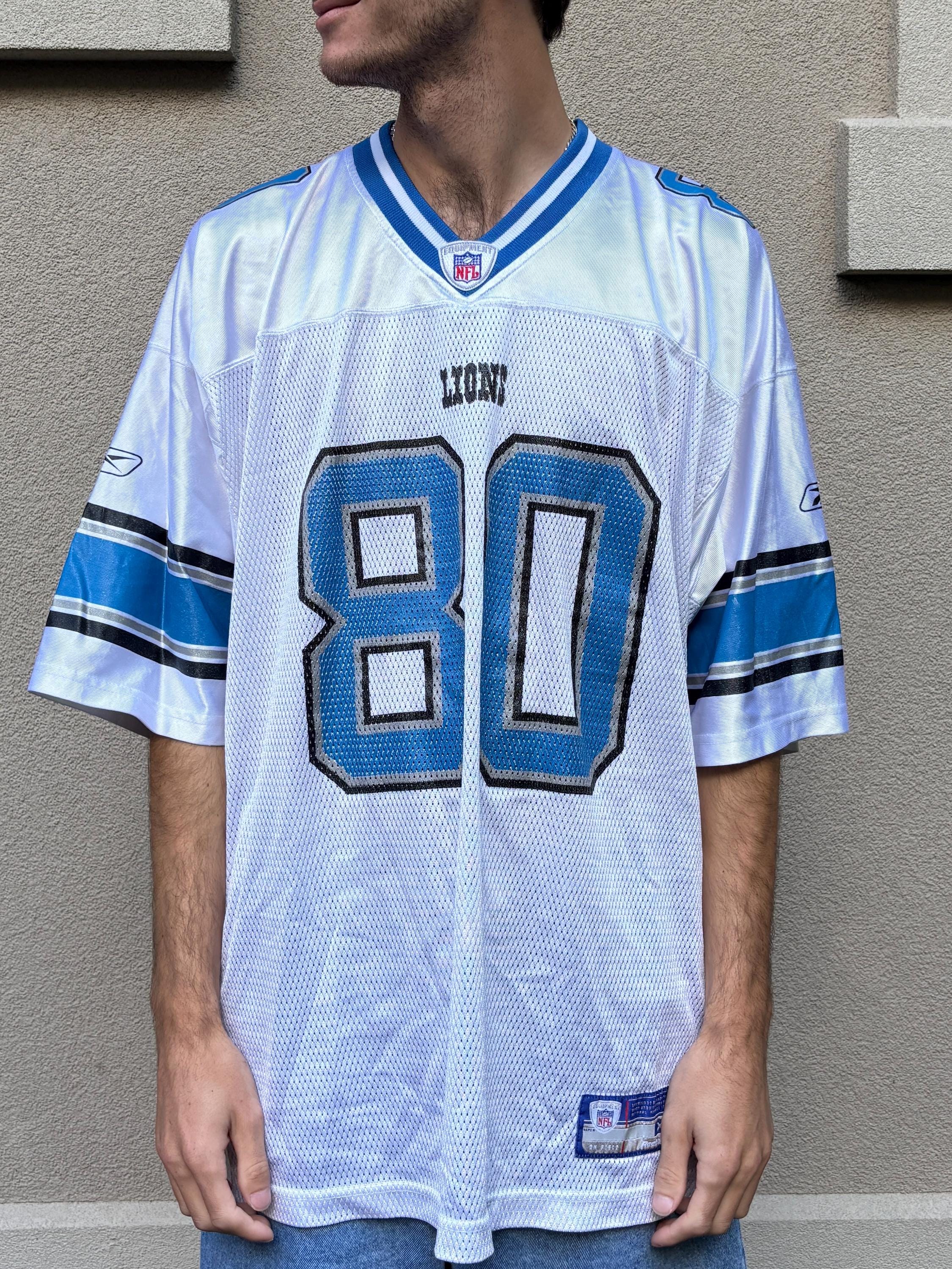 Vintage Reebok Detroit Lions Jersey / Size XL / White / NFL