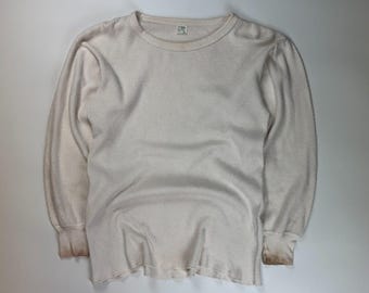 Vintage Sears Thermal Top and Bottom Set - Etsy