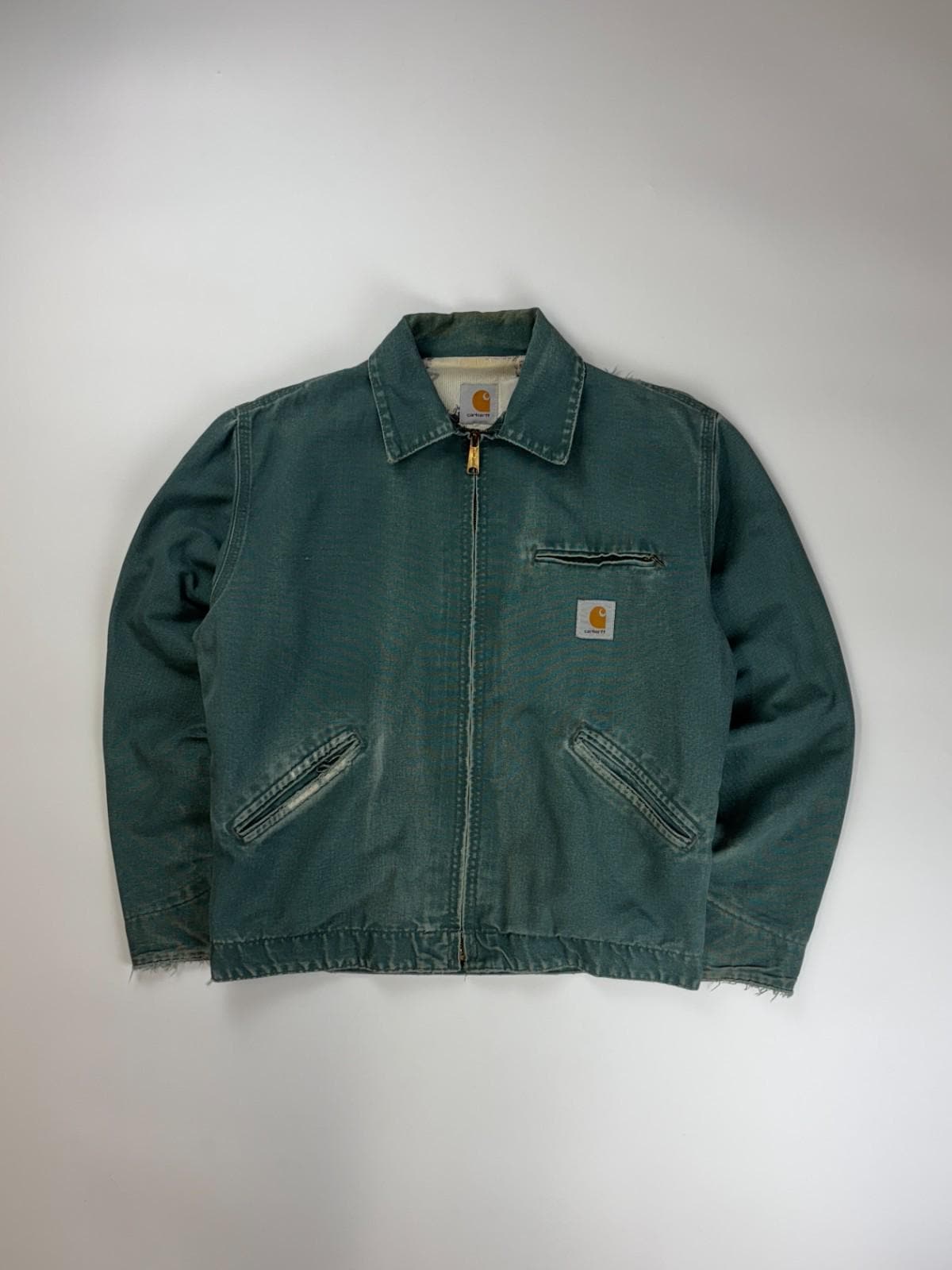 Vintage carhartt detroit jacket large - Etsy Polska