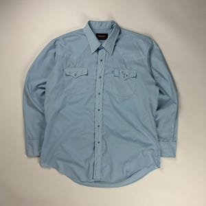 Vintage Roebucks Denim Shirt - Etsy