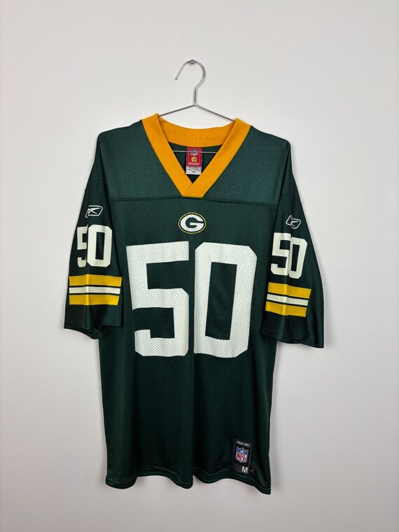 Vintage Reebok Green Bay Packers Jersey / AJ Hawk / Size Medium