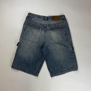 Vintage Y2K Sean John Baggy Denim Shorts / Medium Wash / Jorts / Skate Brand / Streetwear Style / Oversized Fit / Size 34 Blue