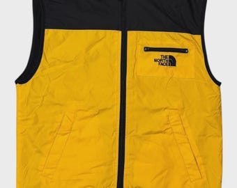 Chaleco vintage amarillo The North Face - Talla pequeña - Nuevo con etiquetas