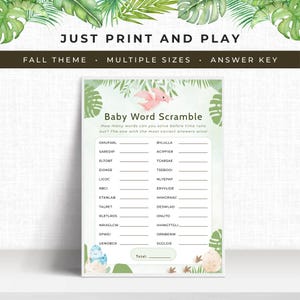 Dinosaur Theme Baby Shower, Hatching Soon Baby Theme, Prehistoric Baby Shower Activity, Jurassic Baby Shower Printable, Instant Download