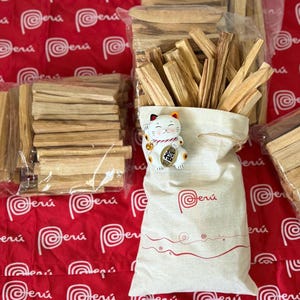 Premium Palo Santo Sticks - Palo Santo - Palo Santo Bulk - Palo Santo Incense - Smudge Stick - Palo Santo Stick - Original from Peru