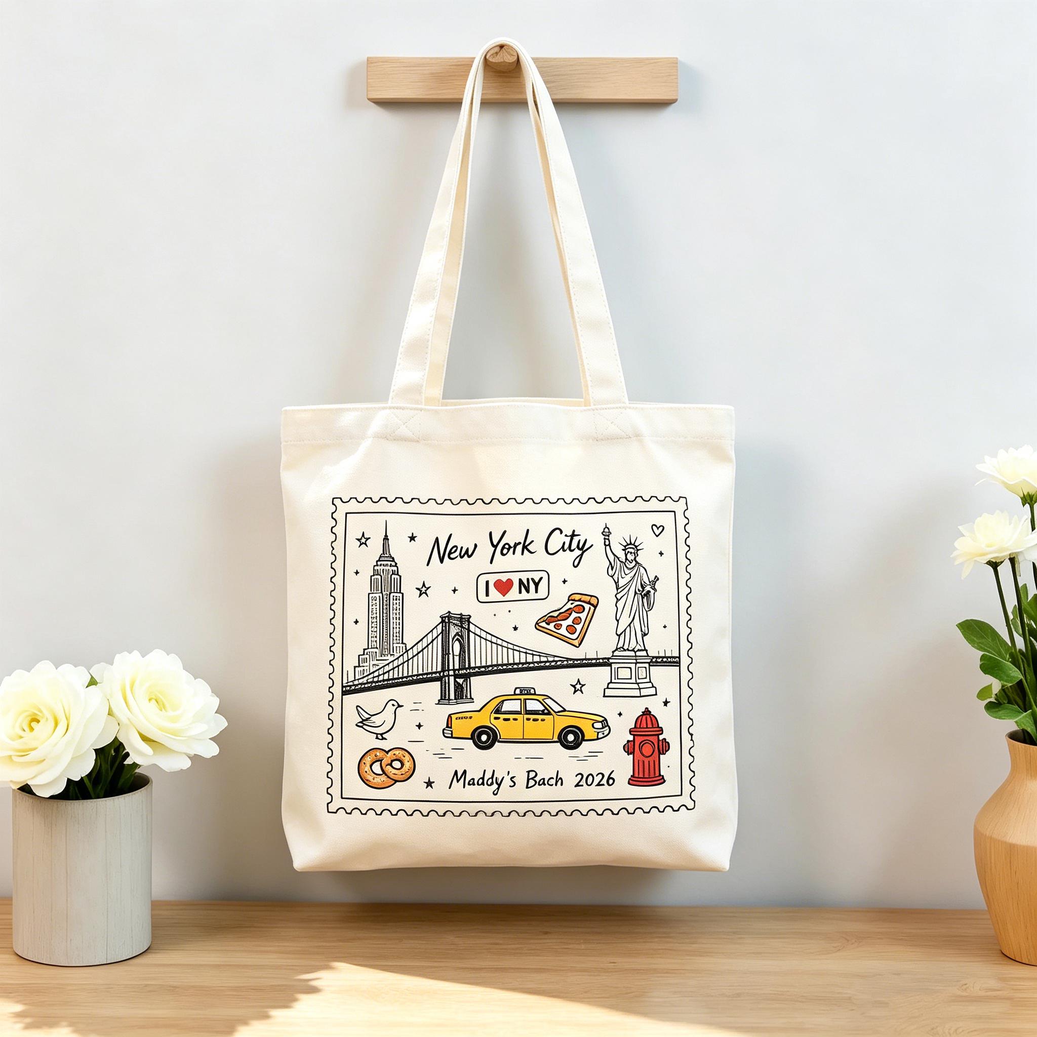 New york tote bag - Etsy 日本
