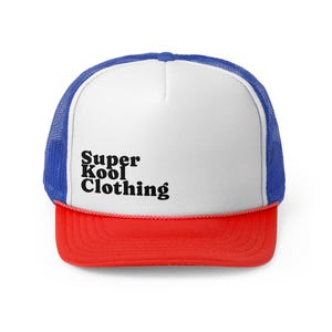 Super Kool SnapBack Trucker Cap Hat, Retro Vintage Baseball Mesh Cap, Hipster Cool Dad Hat, Adjustable Snapback Cap, Unisex Fashion