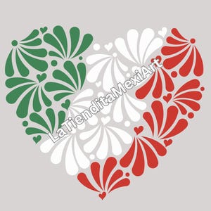 Corazón México, descarga de imagen PNG