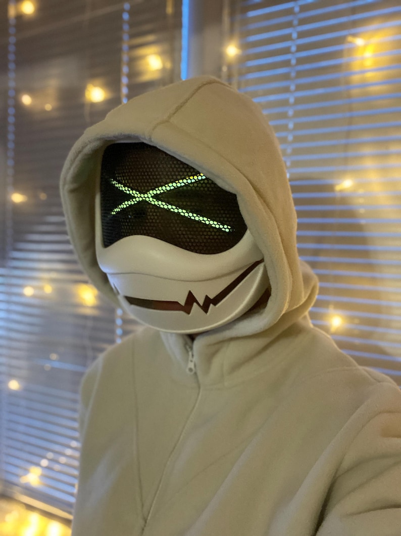 Murder Drones Cosplay Mask- Finished Product, Moving Jaw, Drone ...