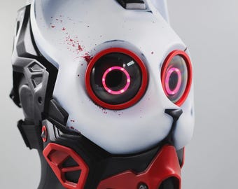 Neo-Neko cosplay Mask