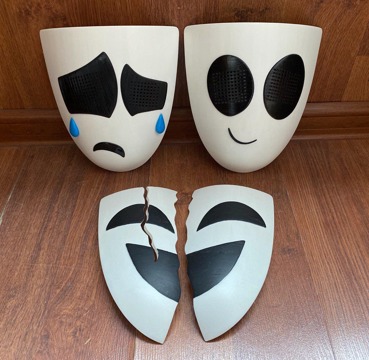 Gangle Mask for Cosplay - 6 Options, Digital Circus Inspired, Cosplay ...