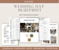 Wedding Day Blueprint - Editable Canva Template
