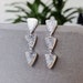 see more listings in the Silver Dangle Earrings section