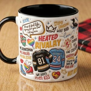 May include: A set of three ceramic mugs with a speckled, matte finish. The mugs are in shades of cream, light gray, and dark gray. Each mug has a simple, minimalist design, perfect for coffee or tea.