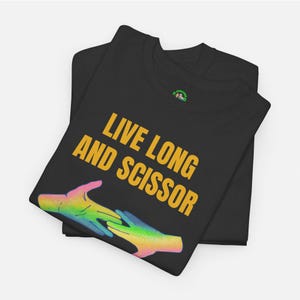 Live Long & Scissor Tee | Pride Collection