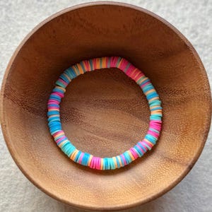 Bracelets de perles d&#39;argile