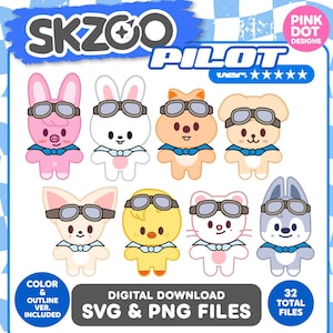 Skzoo Pilot - Etsy