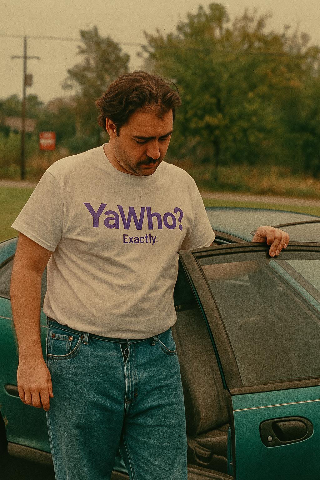 YaWho PNG – Funny Yahoo Parody Logo Digital File – Exactly Meme Design – High-Res Transparent PNG Download for T-Shirts
