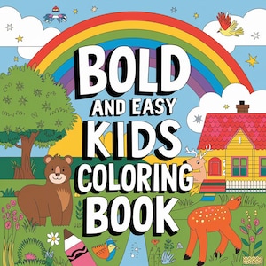 Animal Coloring Book for Kids: 230 Printable Pages (PDF Download