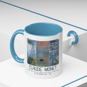 Impressionist Art Coffee Mug - Claude Monet, Vintage Artwork, Gift for Artists, Art Lovers, Home Decor, Unique Coffee Cup