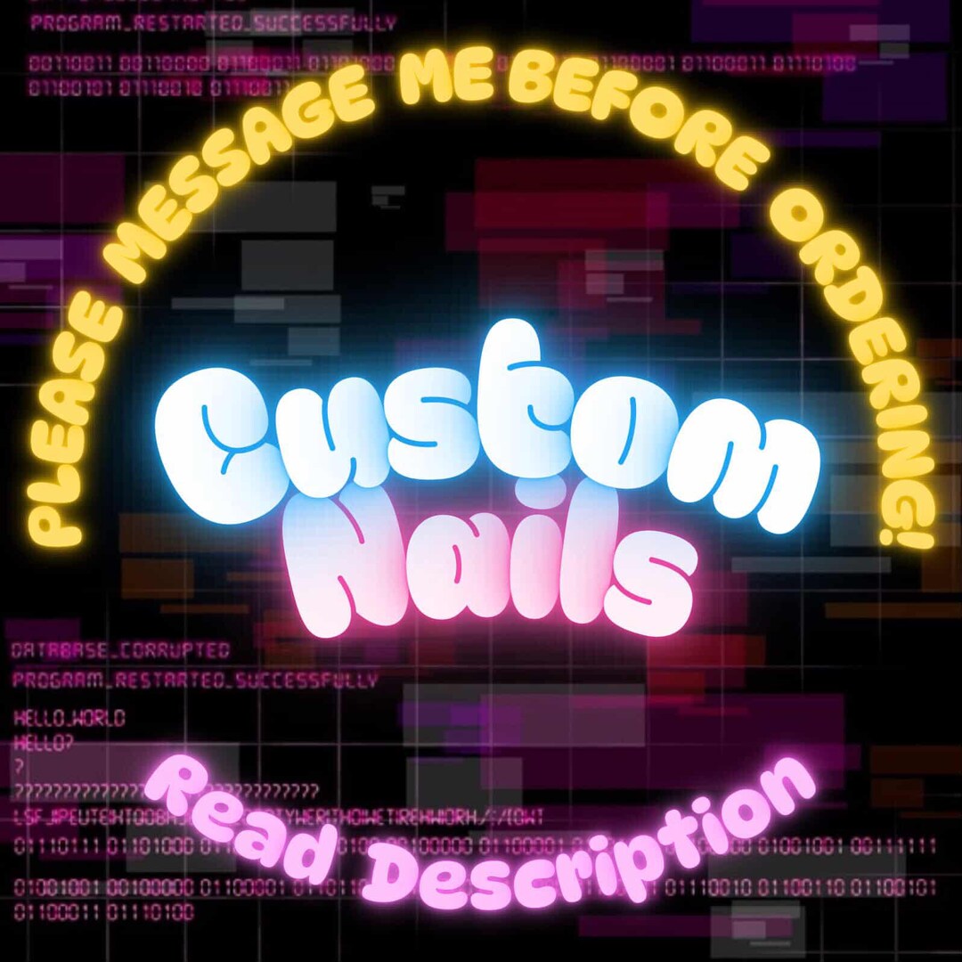 Custom Nail Set Custom Nail Set | Luxury Nails Made for You! - Etsy