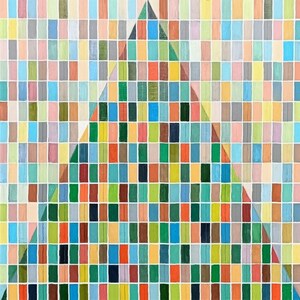 Titled &#39;The Tree&#39; Original artwork, Geometric, abstract painting