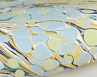 Full Sheet Hand-Marbled Paper P606