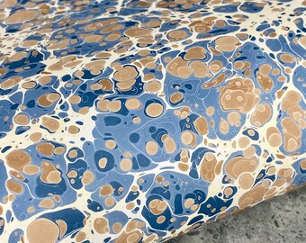 Full Sheet Hand-Marbled Paper P645